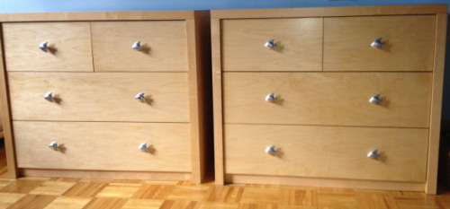 Commode érable – Maple chest of drawers